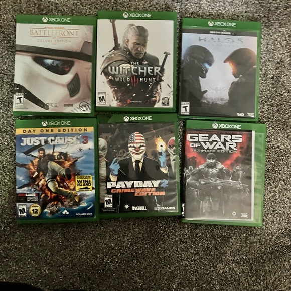 Xbox one games opened never played though - Picture 3 of 4